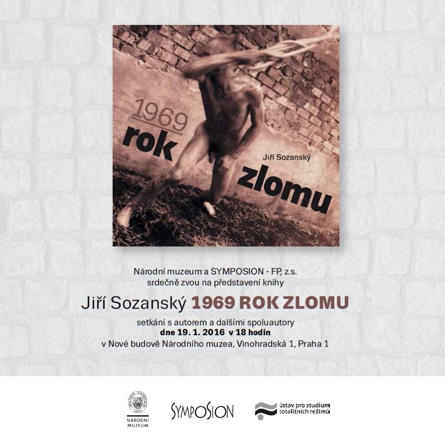 P�edstaven� knihy Ji�� Sozansk� 1969 ROK ZLOMU